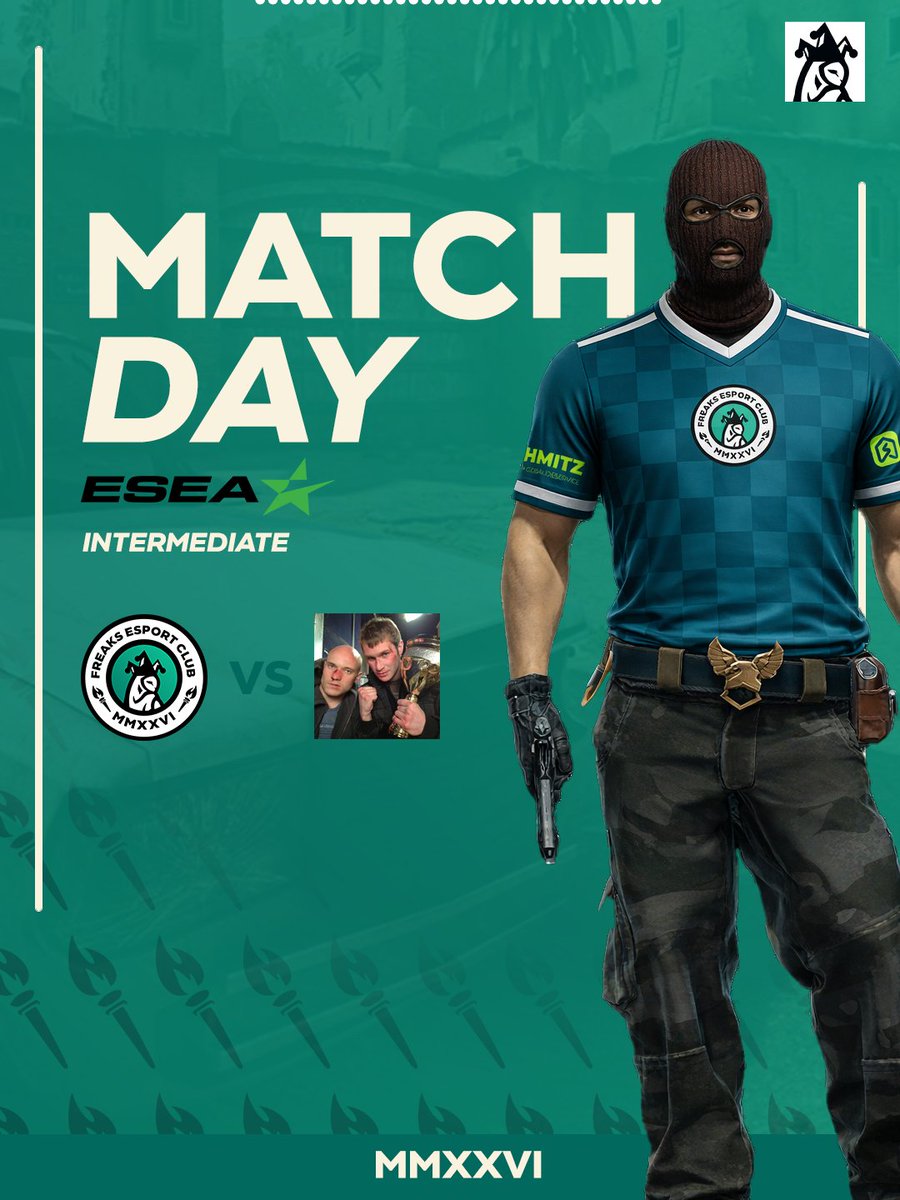 Freaks_gg's tweet photo. #Machtday @ESEA
Heut gehts weiter in der #ESEA gegen das Team #dragS.
🕗 20:00 Uhr
📺 In den Kommentaren
🔥 #WeAreFreaks https://t.co/xmB6upscxz