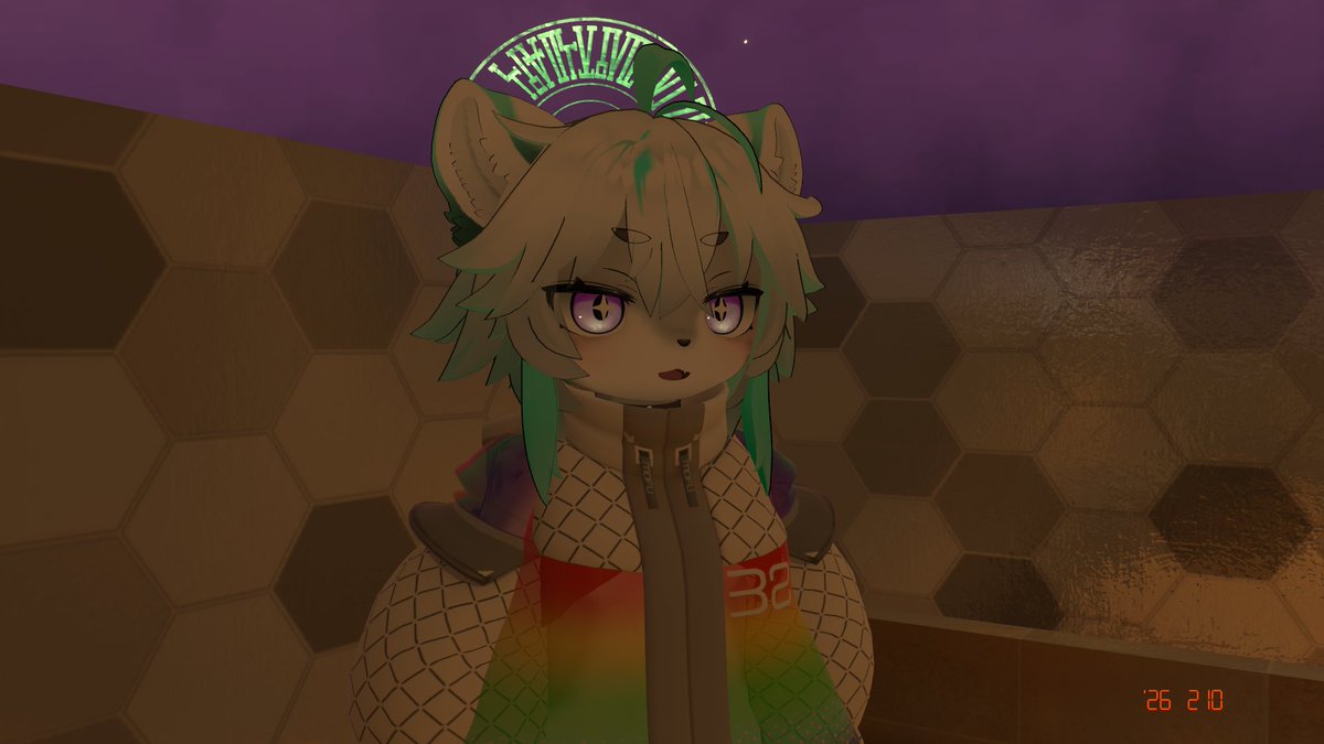 ニュー灰島、虹色にもできるもんですわ...