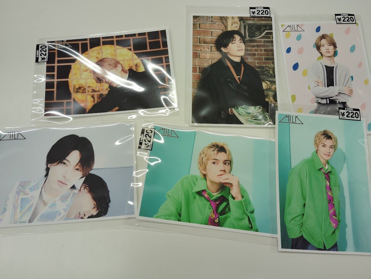 入荷情報】 M!LK 生写真取扱開始しました！！ 早速 #佐野勇斗 さん