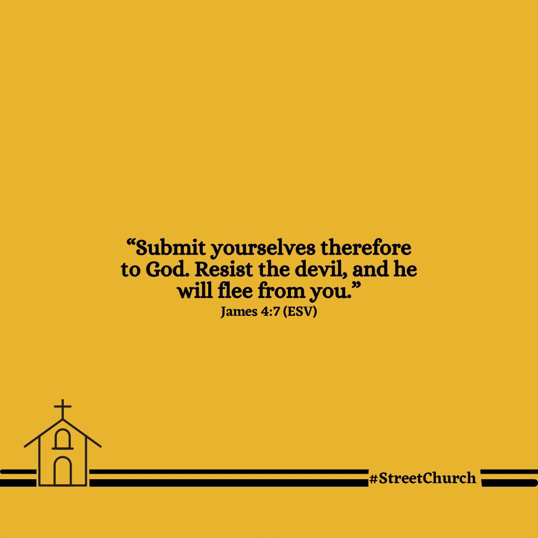 From the story of Job, we see say the Devil dey always waka about looking for who he will destroy. So you have to send him away by submitting to God.

Don’t keep the enemy close. Resist him and he will flee.