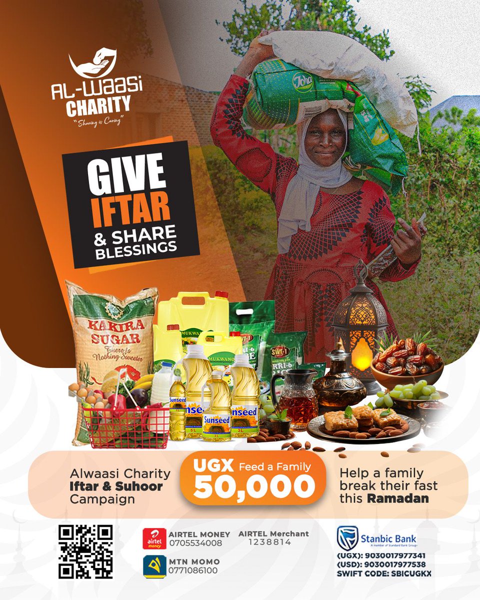 Sponsor an Iftar and share the blessings 💖 with those in need this Ramadan.

#Iftar2026 
#RamadanCharity 
#alwaasicharity