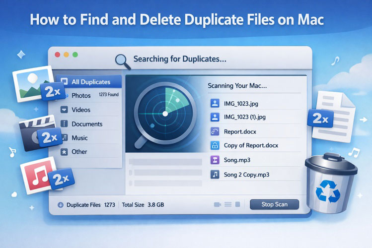 Tenorshare4DDiG's tweet image. Mac running slow &amp;amp; low on storage? 🐌 Find out how duplicate files are eating up your space! Learn 5 quick ways to find &amp;amp; delete them, from AI tools to free methods.
Free up space now: bit.ly/4rBlmUv
#MacTips #StorageCleanup #MacPerformance