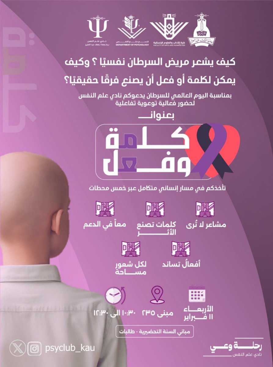 نادي علم النفس (@psyclub_kau) on Twitter photo 