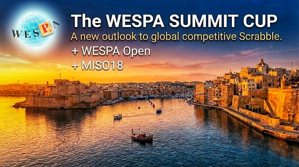 WESPAScrabble tweet media