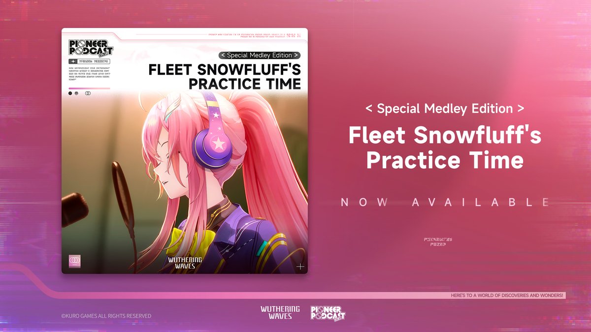 Wuthering Waves Chapter Lahai-Roi OST Vol.3 "Fly Toward Spring" &amp; Special Medley Edition "Fleet Snowfluff's Practice Time" are now available on Spotify, Apple Music, and other platforms. Winter will thaw in its own time. Let these melodies, woven from life and memory, carry you