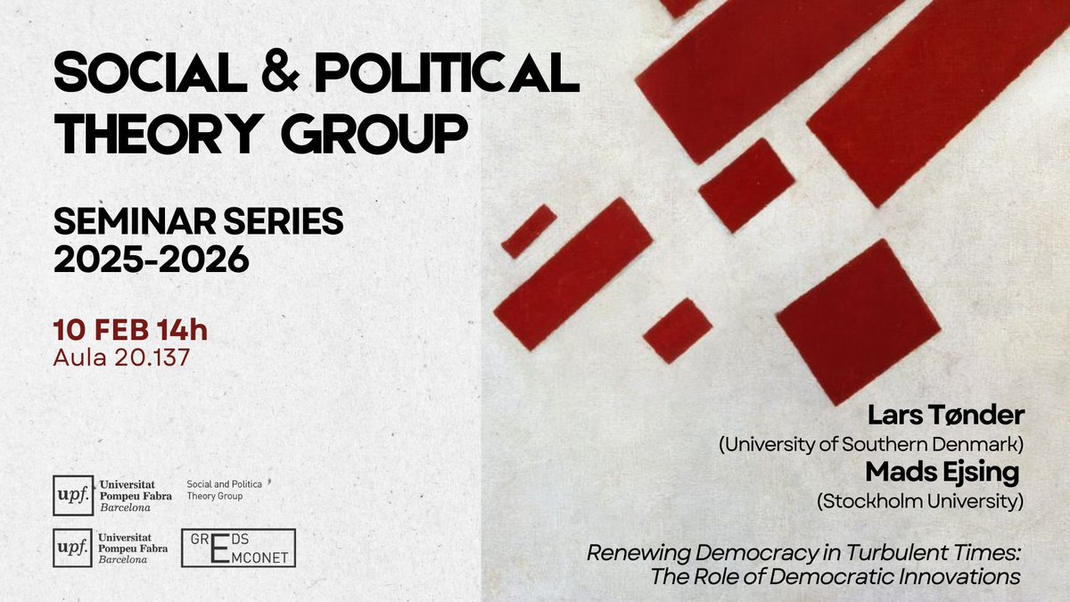 Social and Political Theory Group tweet media