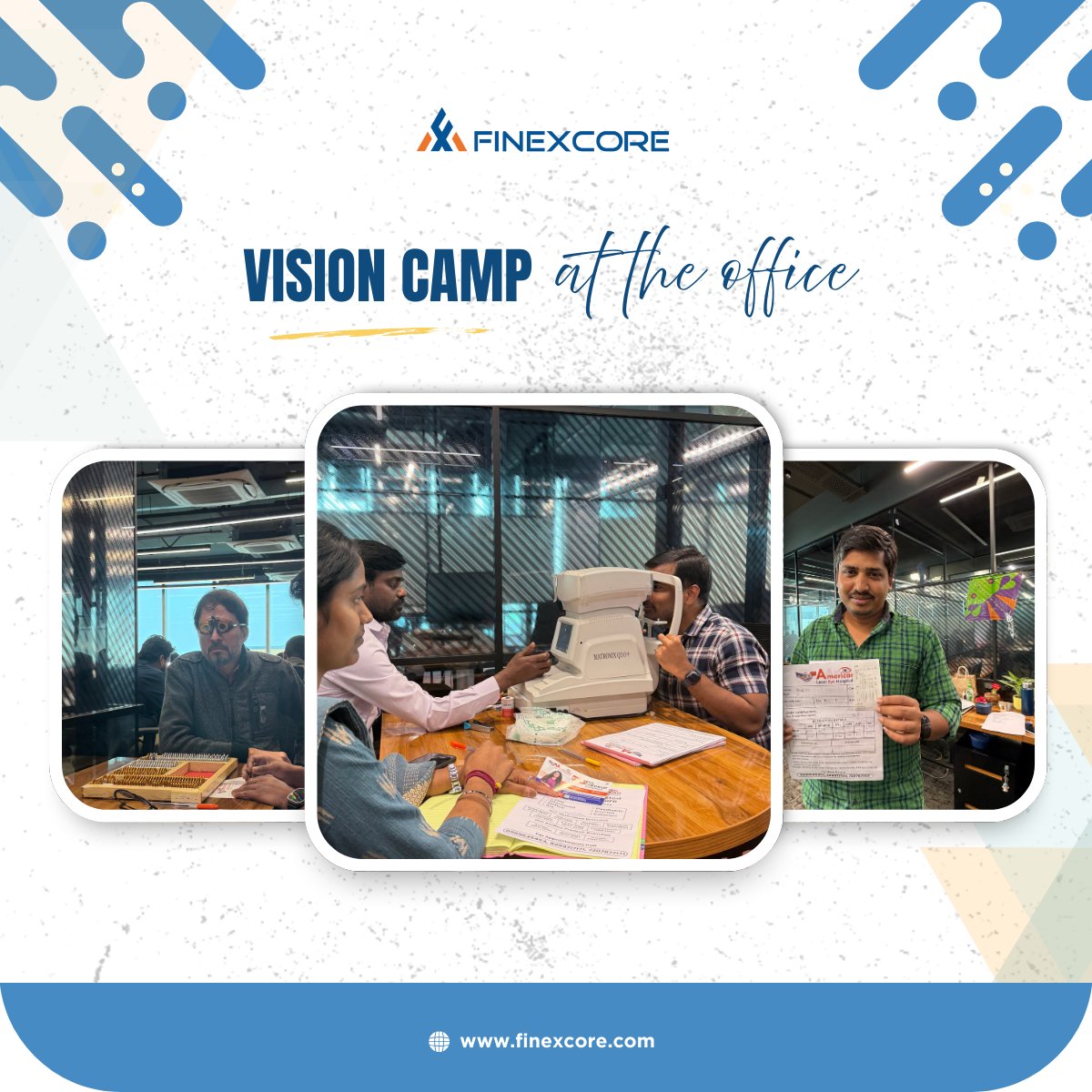 finexcore's tweet image. Thank you to everyone who participated. Your well-being remains our priority.

#FINEXCORE #HealthAtWork #EmployeeCare #EyeCare #Finance #Banking #CorporateLending #SyndicatedLending #BilateralLending #IslamicFinance #AgencyLending #FinancialServices