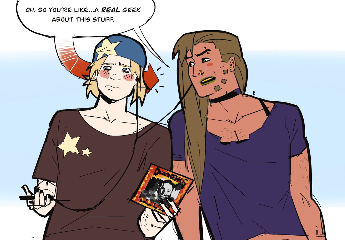 raz0rvampire's tweet image. …hello #gyjo modern au…