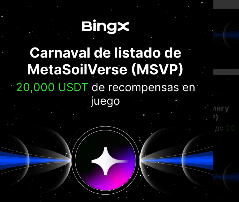 luis_cano88's tweet photo. 🚀 ¡El Carnaval de Listing de MetaSoilVerse ya está aquí en @BingXLatino !
🎉 20.000 USDT en recompensas te esperan 💰
🗓 Desde el 9 al 12 de Febrero
📈 Deposita y opera para potenciar tu portafolio
👉 Detalles 👉 https://t.co/pE8jn8LrJY
$MSVP #MetaSoilVerse #BingX https://t.co/r7ShBb6ZRt