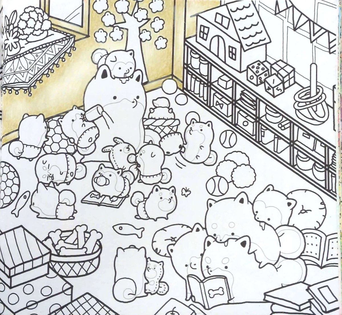 この線画を塗り始めました

たるしば残り10ページを切りました。コンプリート目指してのんびり進めていきます。