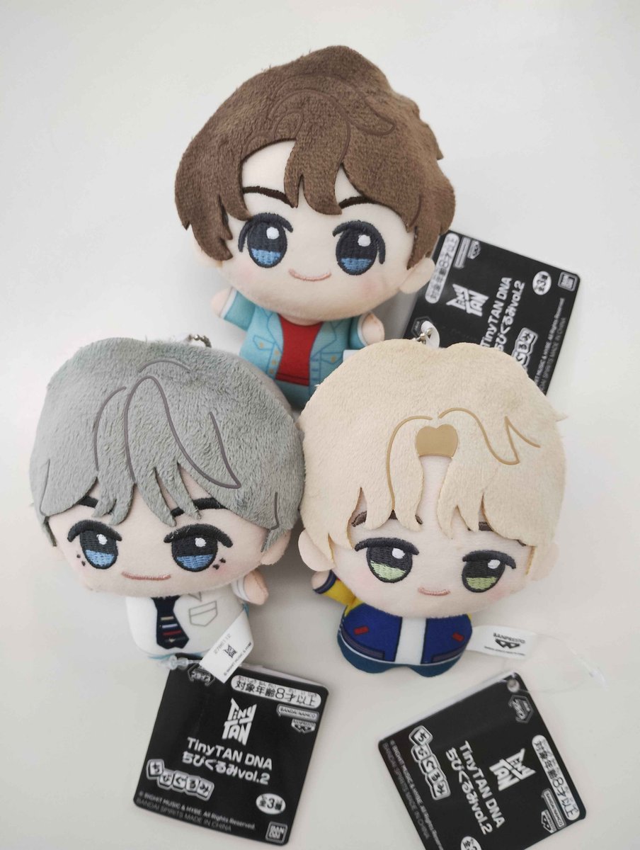 景品情報】 「TinyTAN DNA ちびぐるみvol．2」 入荷致し