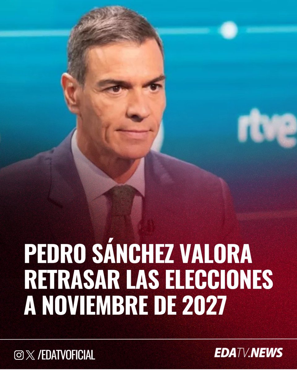 edatvoficial's tweet image. 🇪🇸‼️ | Tras los recientes batacazos electorales, Pedro Sánchez estudia aferrarse al poder hasta el último minuto.