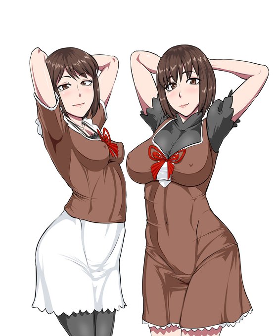 #2月なので2人並んだ画像を貼ろうぜ 
紅い蝶も出るし再掲 