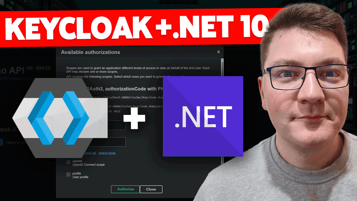 mjovanovictech's tweet photo. Stop building your own auth system.

It’s 2026, and Keycloak is still one of the best ways to handle identity in .NET apps.

I just dropped a full guide on integrating Keycloak 26 with .NET 10 using Docker and OAuth 2.0.

Full setup here: https://t.co/gfaPkSxTGy https://t.co/ntmUVSjULw