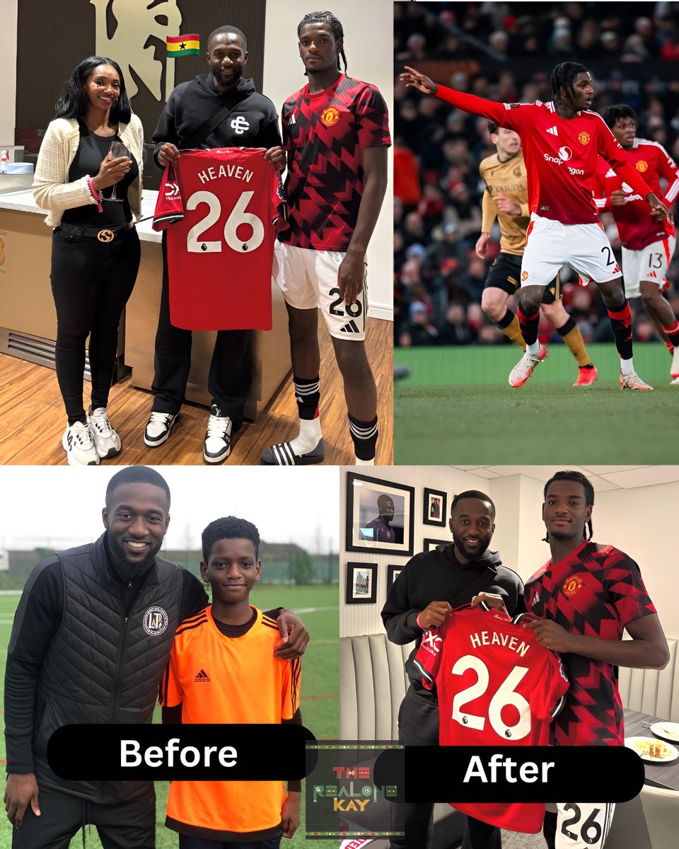 Manchester United defender 𝐀𝐲𝐝𝐞𝐧 𝐇𝐞𝐚𝐯𝐞𝐧 is a true product of resilience, family support, and strong grassroots foundations. 

His journey is closely tied to Levels FC, an elite London based grassroots academy that has helped groom several English-born players of