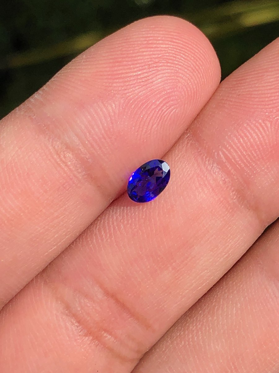 天然タンザナイト Dブロックカラー ⚠️この小さなサイズで、これほど