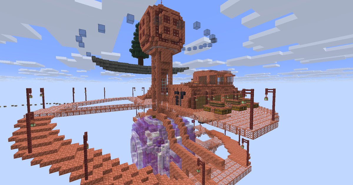 cyan_cray's tweet photo. #minecraft
#QSB
ใชใชใธใใซในใซใคใใญใใฏใฎๆๅใฎๅณถใใงใใใ
ๆ ็นๅณถใป็ท้่กๅบใ
ๅณถใฎไธๅๅใจไธๅๅใง้ๅใฎๅใใ็ฐใชใใไธๅๅใฏใใใใพใฎ่กใซใชใฃใฆใใใ
ๆๅใฏใขใใใณใใฃใผใขใผใใ ใใๆไธๅฑคใฎในใคใใใๆผใใใจใงๆป็ฅๅคๅฎใจใชใใใใญใใฏใฎ่จญ็ฝฎใ็ ดๅฃใใงใใใใใซใชใใ https://t.co/oMpVouYJLX