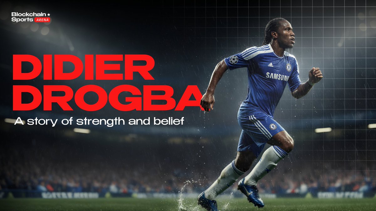👑 Didier Drogba is proof opportunity changes everything. Overlooked for years, he broke through late and became a Chelsea legend. 

Talent is everywhere opportunity isn’t. That’s why arena.bcsports.io exists: help clubs get seen. Be part of the Arena.