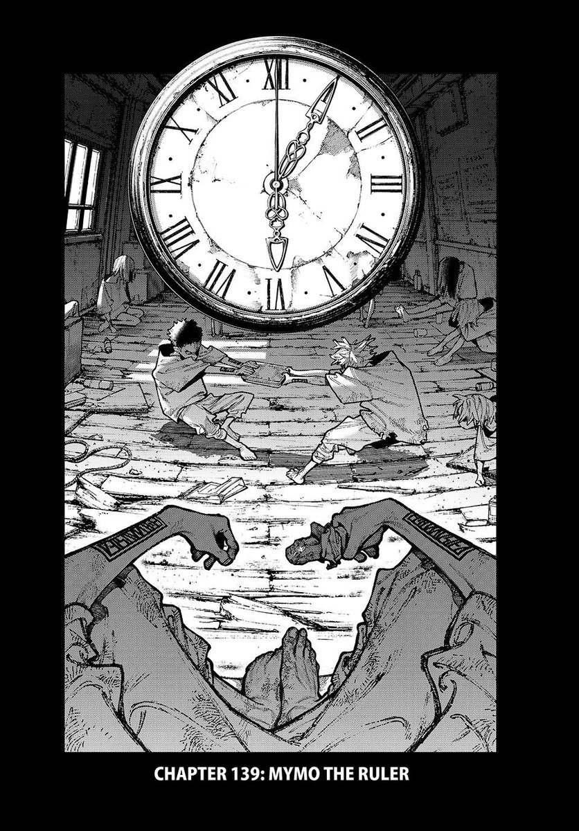AnimeBallsDeep's tweet photo. Am I crazy or am I cooking rn…

What if Enjin and Zodyl are actually long lost brothers in Gachiakuta?

They both look the same!

Both became orphans young. 

Both rose into leadership but on opposite ends of the world because of circumstance.

Rudo would’ve 100% been a Raider if Zodyl found him first. 

Zodyl has the exact same goal as Rudo in the beginning and he would have seen the Raiders as his friends instead.