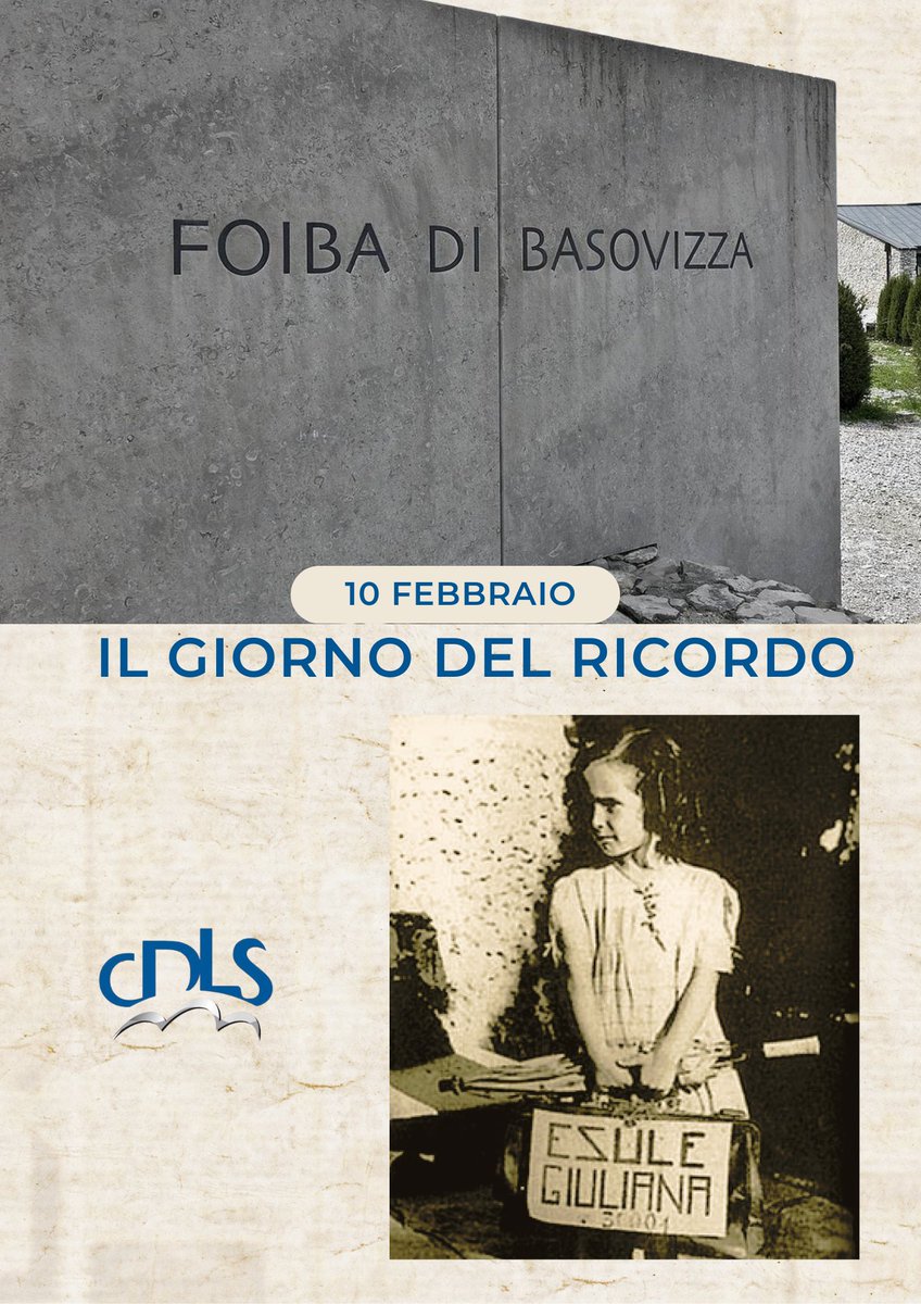 CDLS_sm's tweet photo. #SanMarino #CDLS "L’orrore delle #foibe colpisce le coscienze” #giornodelricordo #10febbraio
https://t.co/qSklqiD2IU https://t.co/ejwqULROvM
