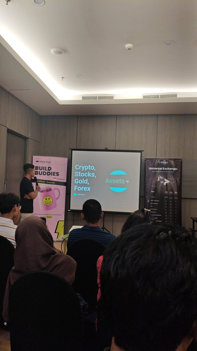 hadiproz's tweet photo. GM Surabaya! ๐โ๏ธ
โHad a blast at today's event! Insightful sessions and meaningful connections. Let's keep building! ๐
โBig shoutout to:
@Moving_03 @BitgetID @meta_pool @MaxOne
โ#EventwithBitget #BitgetConnectSBY #BitgetTradFi https://t.co/6ESvAvgzOJ