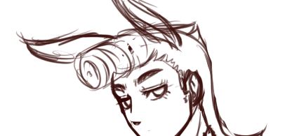He he he I'm drawing something >:3c