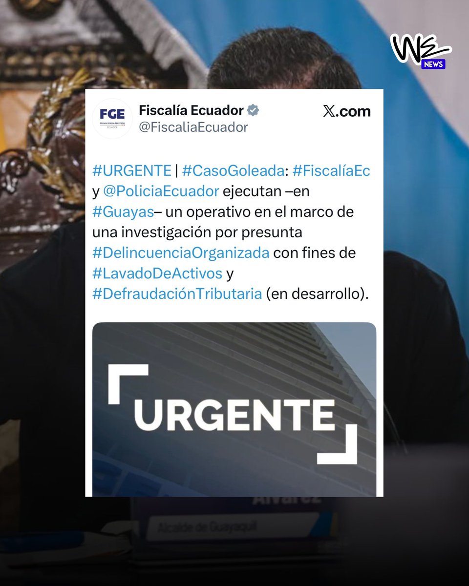 wenewsec's tweet image. 🔵| URGENTE 🚨 
Aquiles Alvarez, alcalde de Guayaquil, fue detenido por presunto lavado de activos (“con fines de investigación”) y está siendo trasladado en este momento a Quito.

La detención sucede en medio de la crisis del Consejo de la Judicatura, pues Alexandra Villacís,…