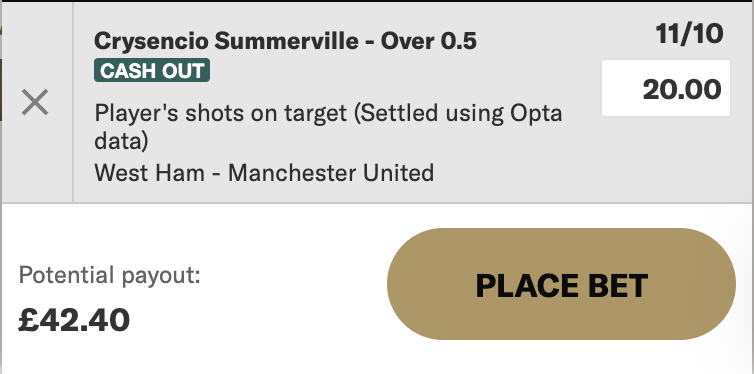 BensFootyTip's tweet photo. TODAY'S BEST BET

Two Best Bet winners in a row, let's try for three!

Summerville to have 1+ SOT @ 11/10 with BetMGM

His form: 2,1,1,1,3,1,0,1,0,1

Summerville has won my Best Bet twice in the last ten days, let's hope for the same today!

Hit the ❤️ if you’re backing it with me.