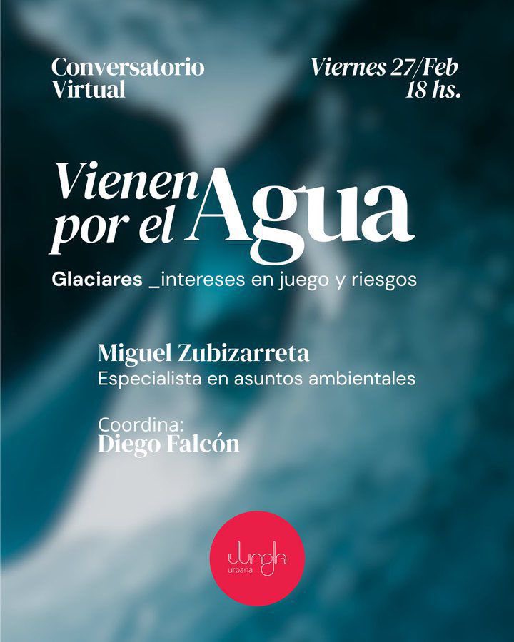 El próximo viernes 27 de febrero vamos a realizar un conversatorio sobre la Ley de Glaciares, vía Zoom, junto a <a href="/mikezubiOK/">Mike Zubi</a>. ¡Te esperamos! 

#LosGlaciaresNoSeTocan 

📆 27 de febrero 
🕣 18 hs 

Inscribite acá 👇
forms.gle/nggdcUGBHF7u7V…