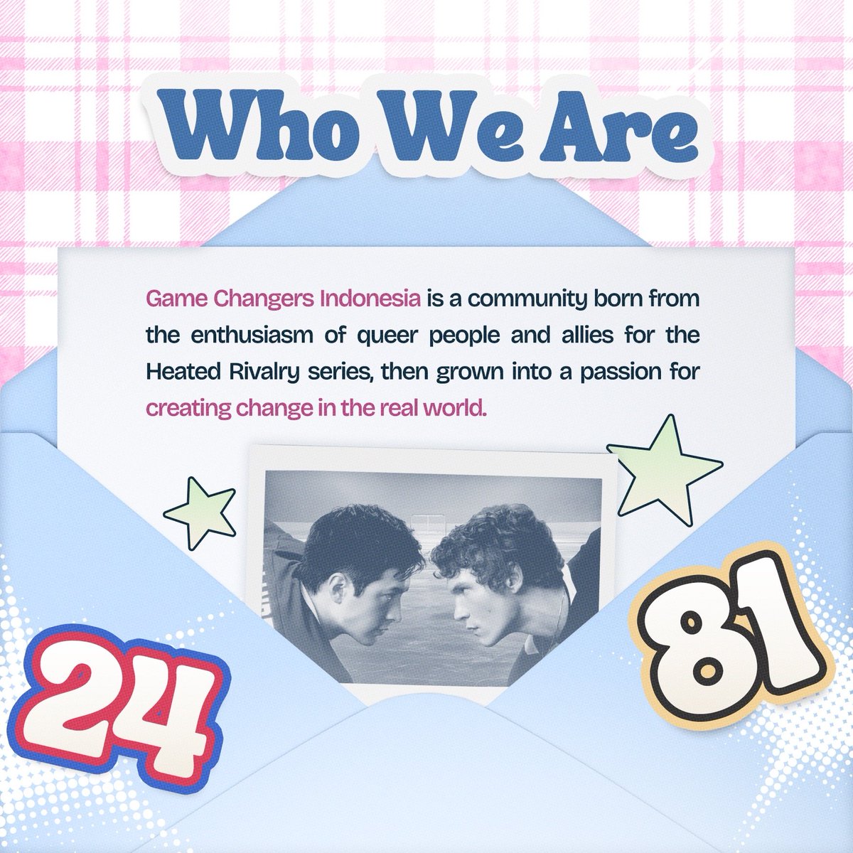 hrmenfess's tweet image. ✨Hudson Williams &amp;amp; Connor Storrie Birthday Project✨

Hai, Indo Freaks! Kami ingin mengajak teman2 merayakan ultah Hudson &amp;amp; Connor dengan berbagi kebaikan melalui donasi yang akan disalurkan ke Perwakos (Persatuan Waria Kota Surabaya) - wadah perjuangan &amp;amp; shelter bagi transpuan…