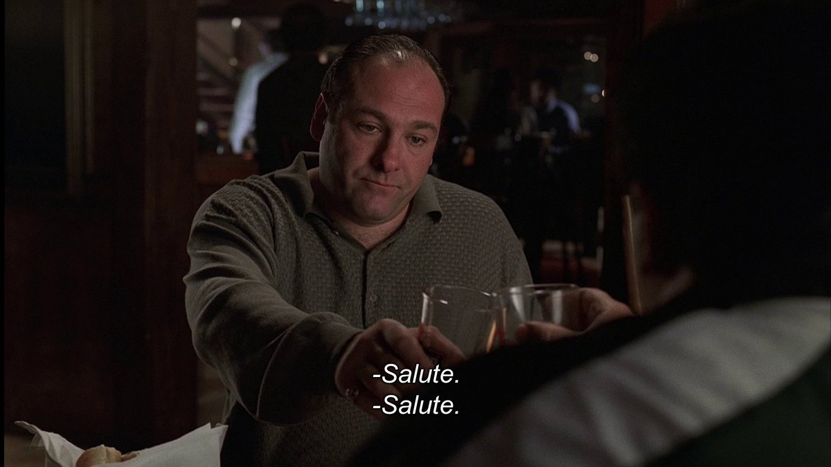 Every The Sopranos Frame In Order tweet media