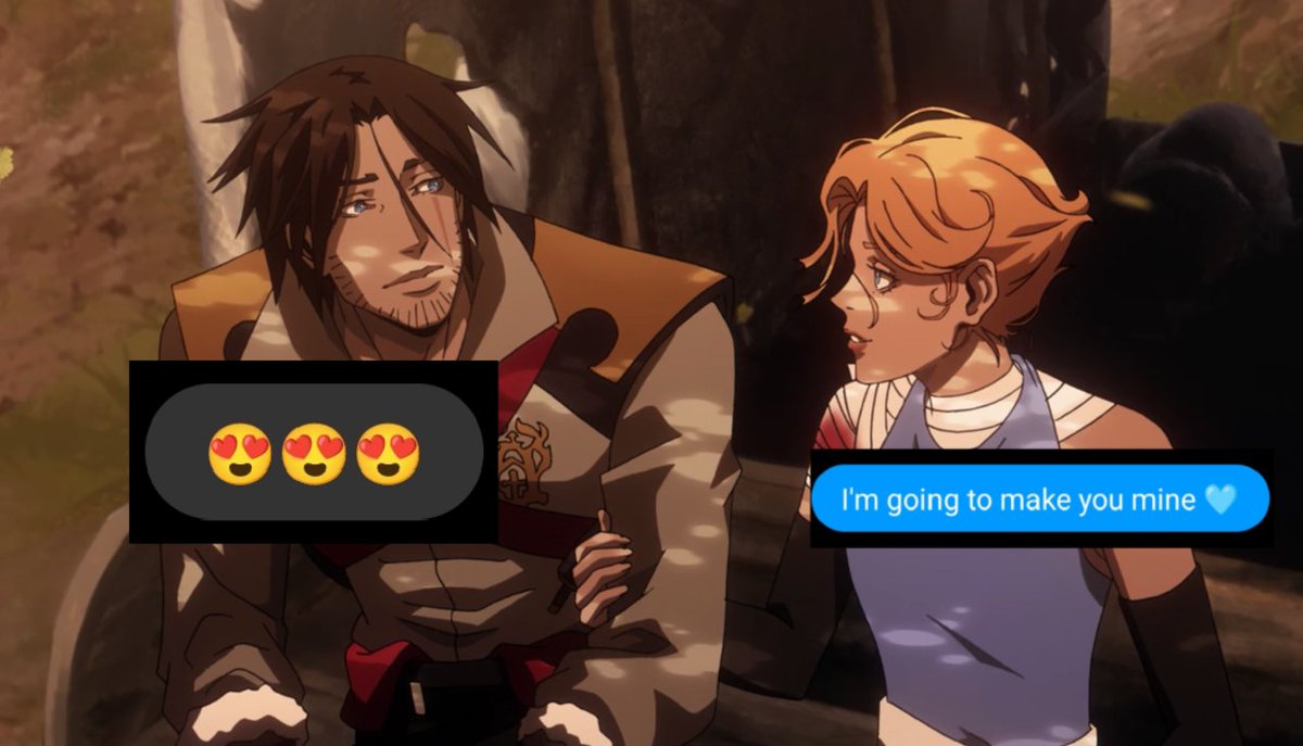 meda_cine's tweet image. This was funnier in my head

#Castlevania trephacard