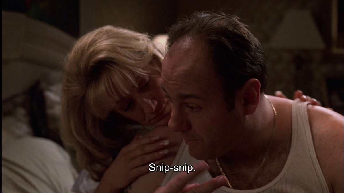Every The Sopranos Frame In Order tweet media