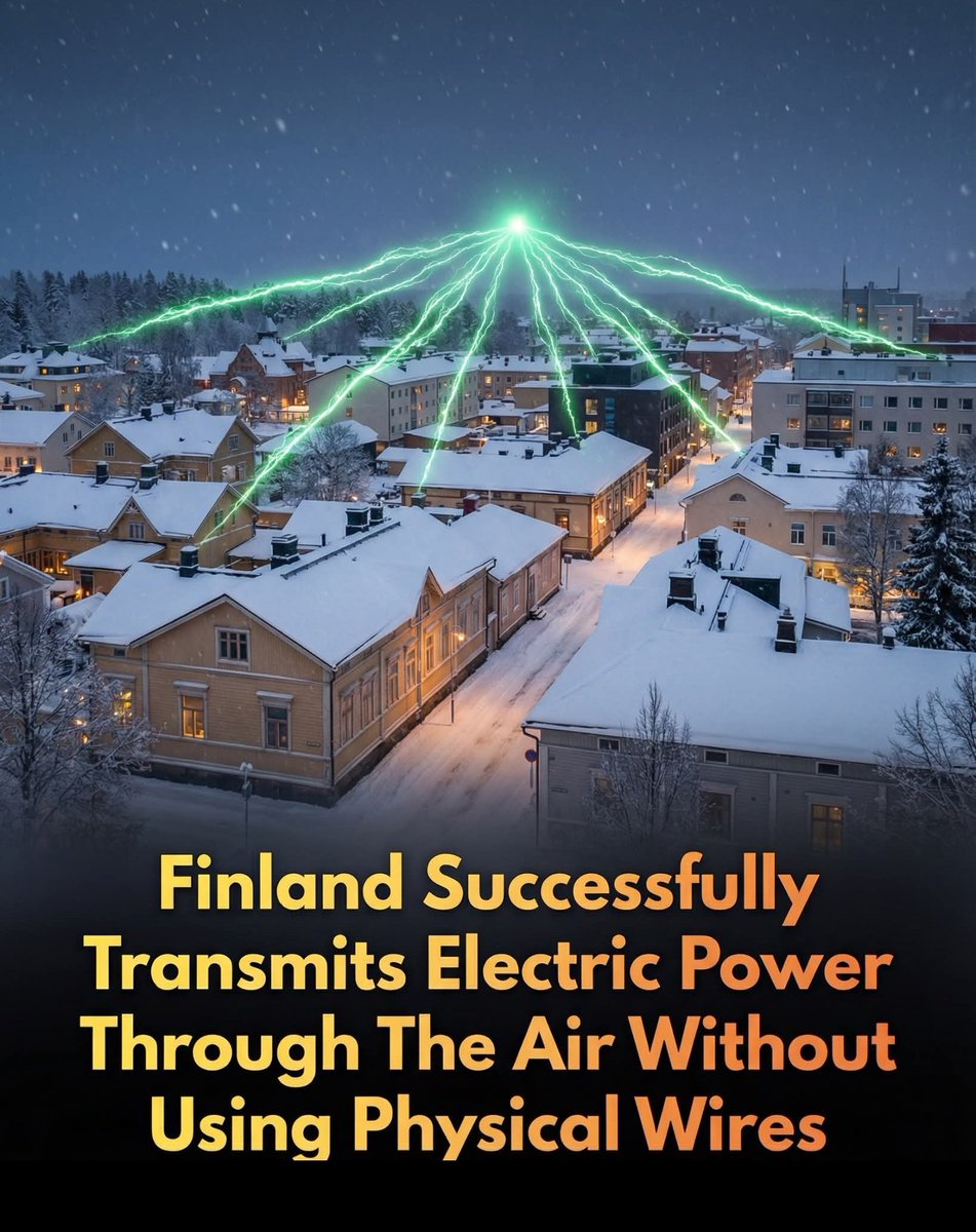 Scientists successfully transmitted electricity through air using ultrasonic sound waves and laser beams.