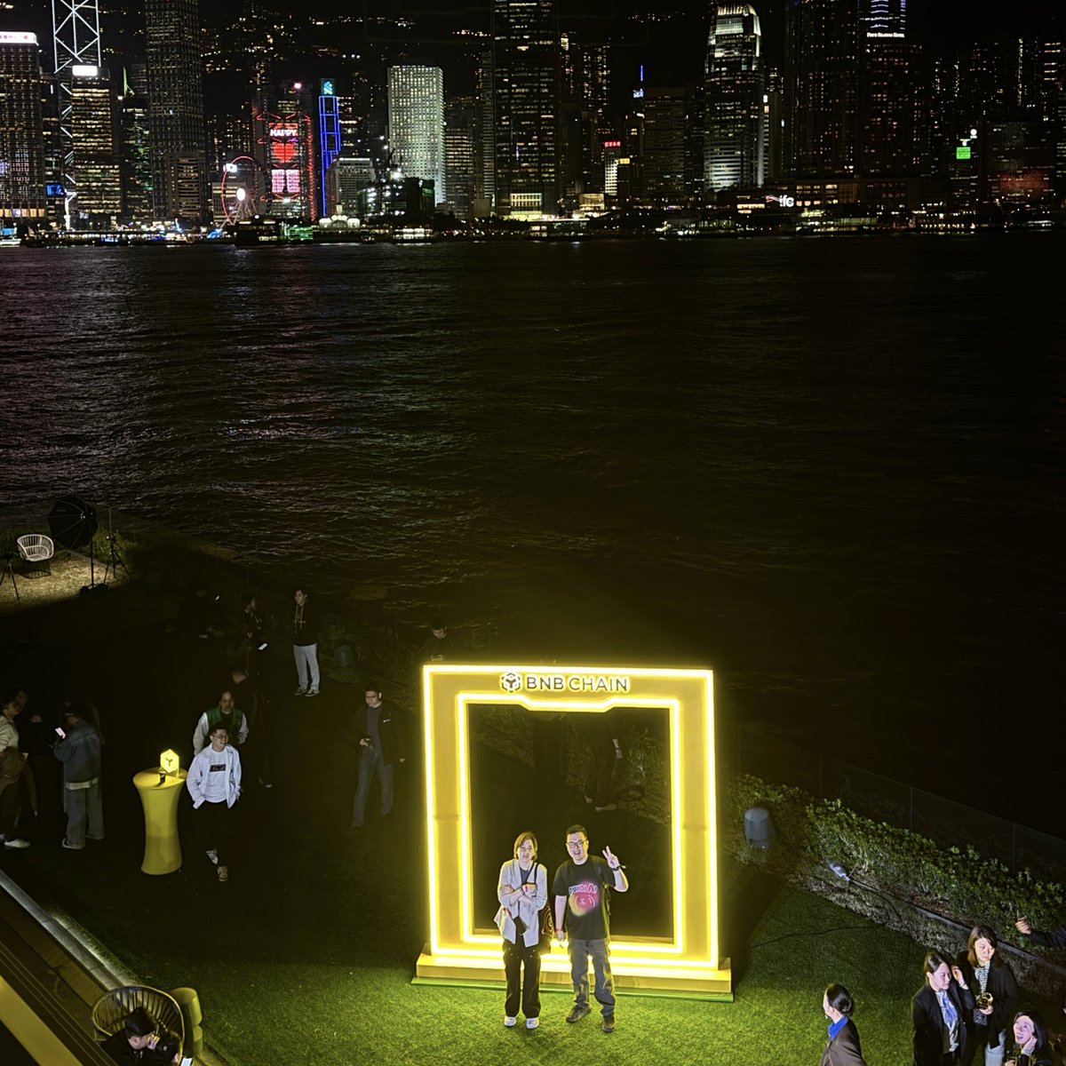 Proud to be <a href="/BNBCHAIN/">BNB Chain</a> buidler!

Our team <a href="/indrawxyz/">indra波波虎</a> and <a href="/Judieliu/">Judie Liu</a> are currently at the BNBChain HK meetup.

Let's connect and grow the ecosystem together.