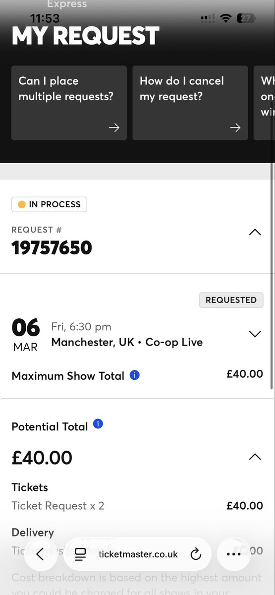 Mine still says in process 🫣