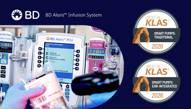 santimalato's tweet photo. BD Alaris™ Named Best in KLAS® 2026—twice #BDemployee https://t.co/s1xAk55YAH
