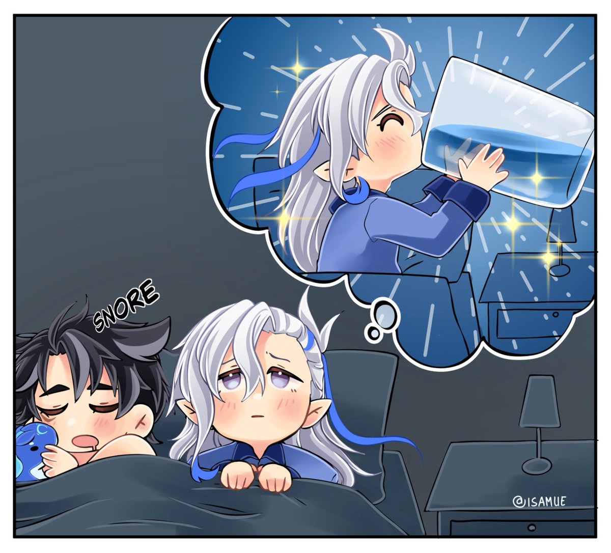 Dream big, Monsieur Neuvillette 😔✊️
#Neuvillette #Wriothesley #GenshinImpact