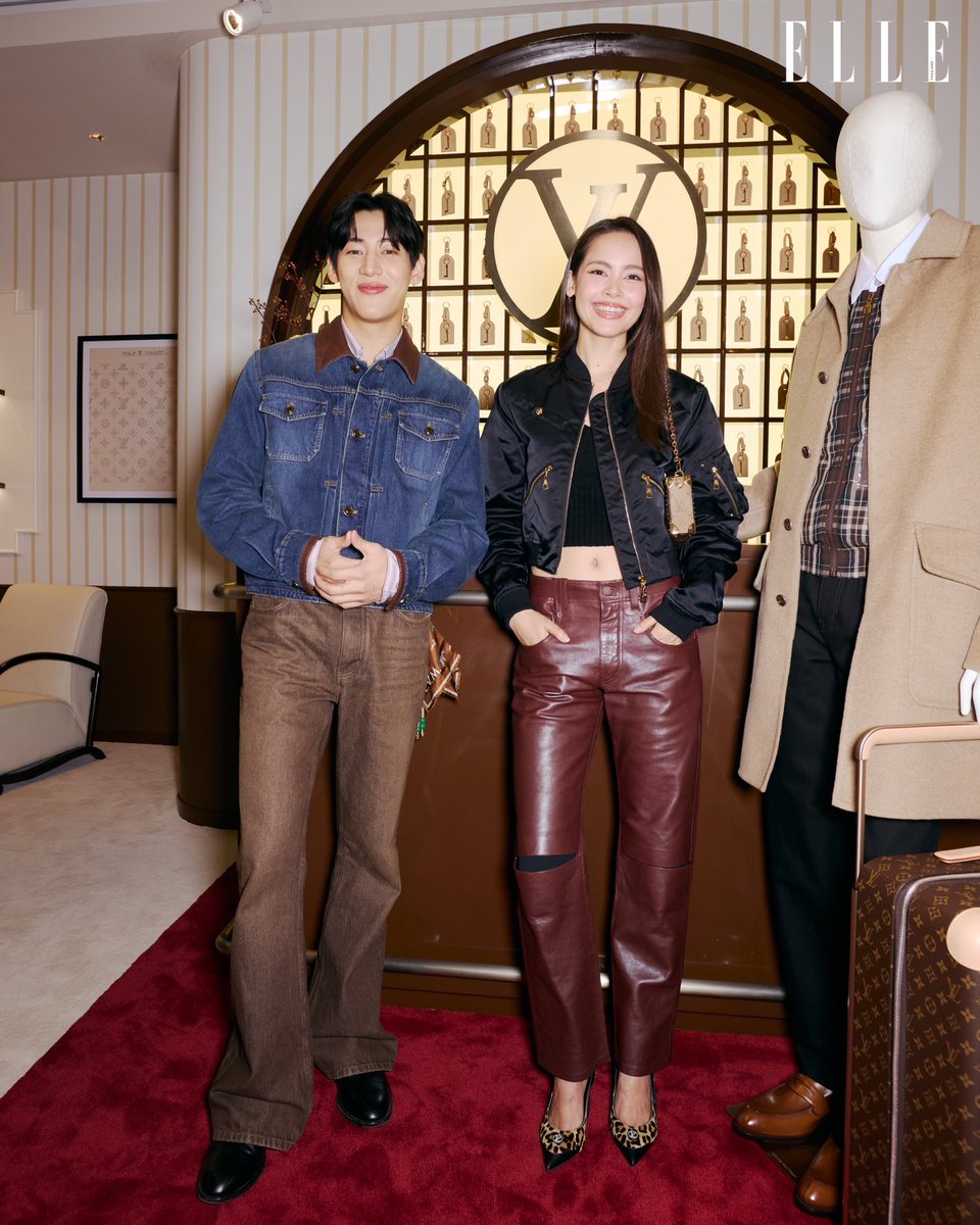หล่อสวยคูณสอง! ส่งตรงโมเมนต์สองเฮ้าส์แอมบาสซาเดอร์ของ Louis Vuitton อย่าง BamBam <a href="/BamBam1A/">BamBam</a> และ ญาญ่า อุรัสยา จาก ‘Louis Vuitton Hotel Bangkok’ ป๊อปอัพพิเศษของ Louis Vuitton ณ บ้านตรอกถั่วงอก

#ELLEThailand 
#LVMonogram130 
#BamBam #urassayas