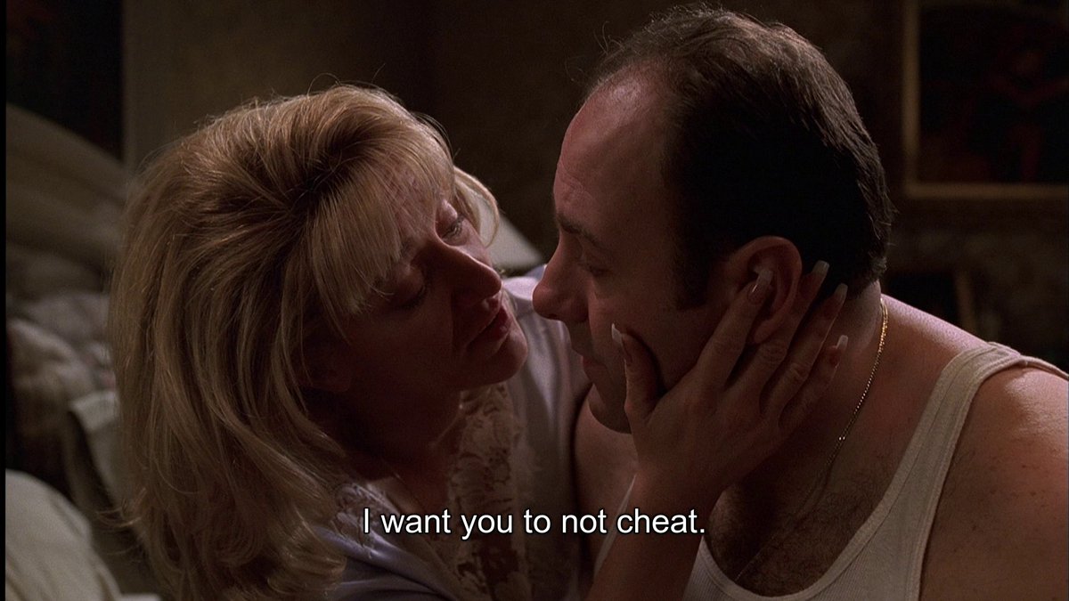 Every The Sopranos Frame In Order tweet media