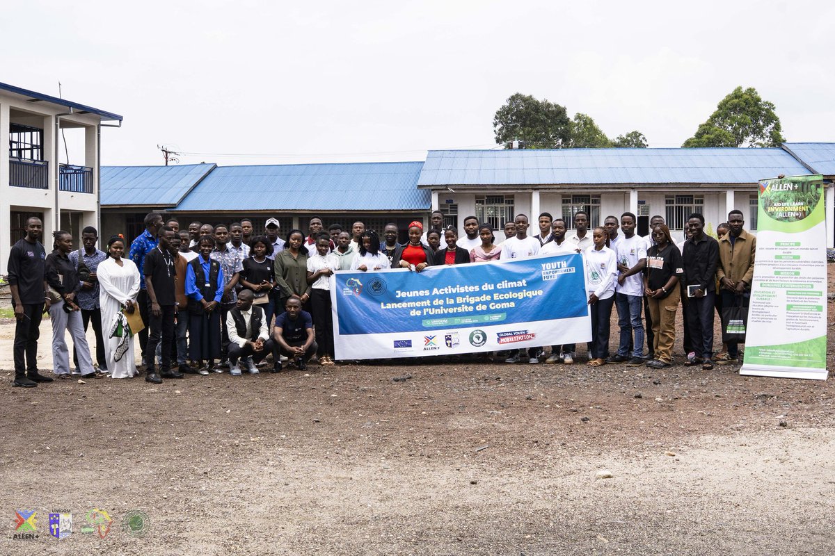 InnomahChe's tweet image. Les sentinelles du futur, Unigom prête🔥
​L'écologie n'est pas un luxe, c'est un devoir envers ceux qui hériteront de la terre. #AfriMa  s'engage à faire de chaque étudiant de l'UNIGOM un acteur du changement, ancré dans l'action et tourné vers l'avenir.
#AfriMa #AfrikaMazingira
