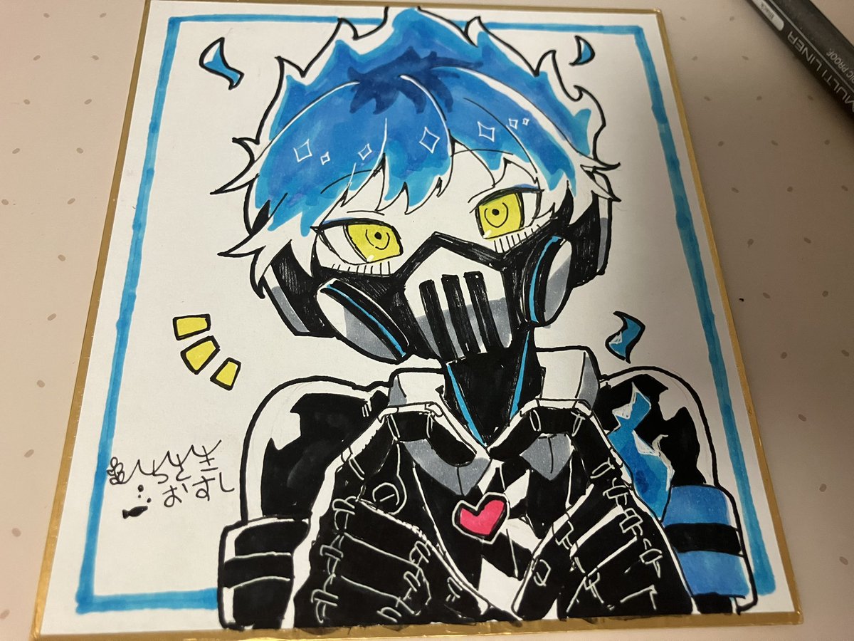 Post by いちさきおすし on X: 俺得色紙描いた