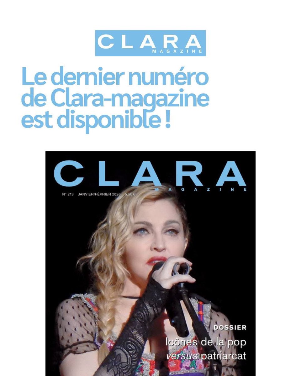Clara-magazine tweet media