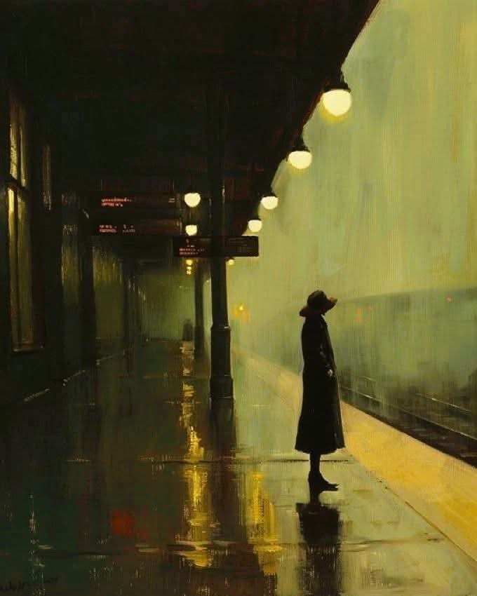 "Se llama nostalgia, y sirve para recordarnos que, por suerte , también somos frágiles".
Cesare Pavese
📷Edward Hopper