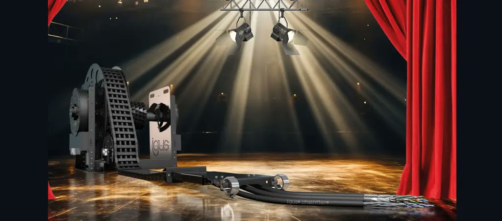 O espetáculo exige perfeição! 🎭 A <a href="/IgusPortugal/">igus Portugal</a>  lançou os novos cabos chainflex CFSPECIAL.381: ultra-flexíveis, resistentes e discretos (pretos) para palcos e salas de eventos. 🔌✨

Detalhes aqui: oelectricista.pt/cabos-eletrico…

#igus #Tecnologia #Eventos #Engenharia #News