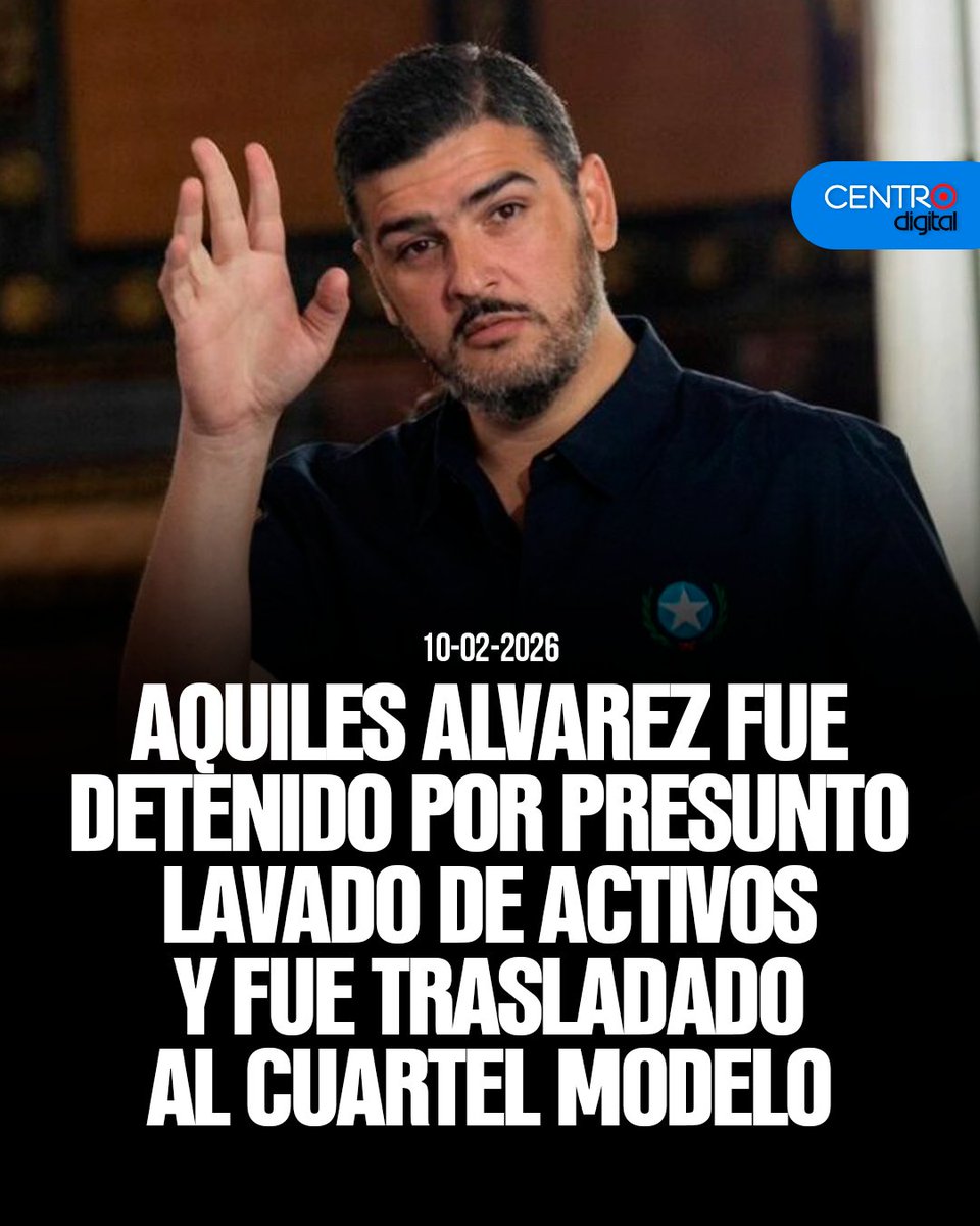 radiocentroec's tweet image. #ATENCION  Se confirma la detención del Alcalde de Guayaquil, Aquiles Alvarez, durante la madrugada de este 10 de febrero por supuesto lavado de activos. Fuentes de la Fiscalía confirman la detención del alcalde  con fines investigativos en el caso denominado Goleada.…