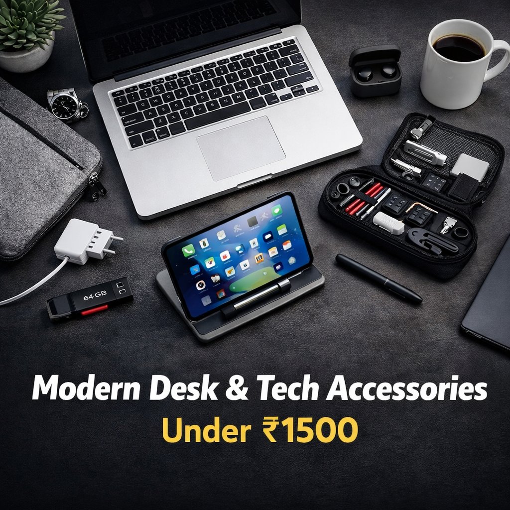 meenak149's tweet image. Your desk deserves better ✨ 
Smart accessories under ₹1500: 
✔️ Wireless charging pad 
 LED desk lamp 
✔️ Digital clock
Work smarter, not harder 

👉 bestcoursesindigitalworld.com/blogs/smart-wo… 

   #DeskSetup #SmartWorkspace #AffordableTech #TechAccessories