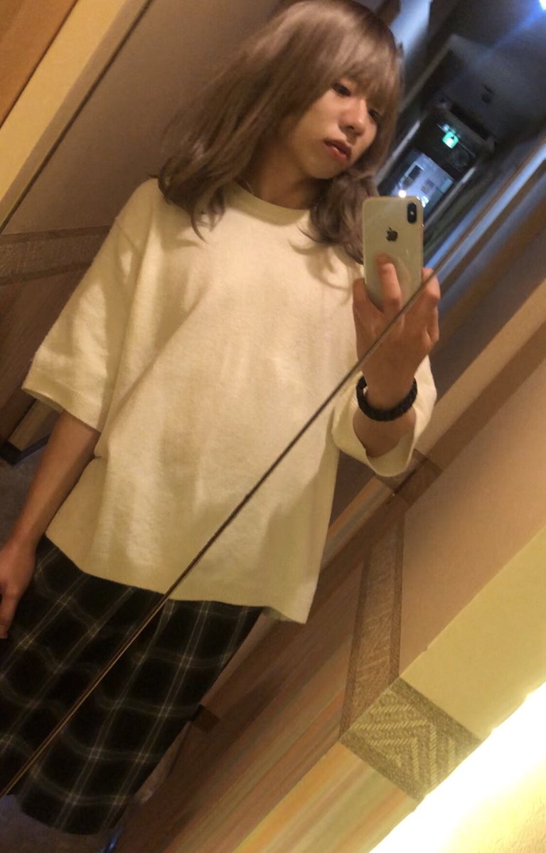 この前アウル行ったときの！
チョコチョコピー！
#女装