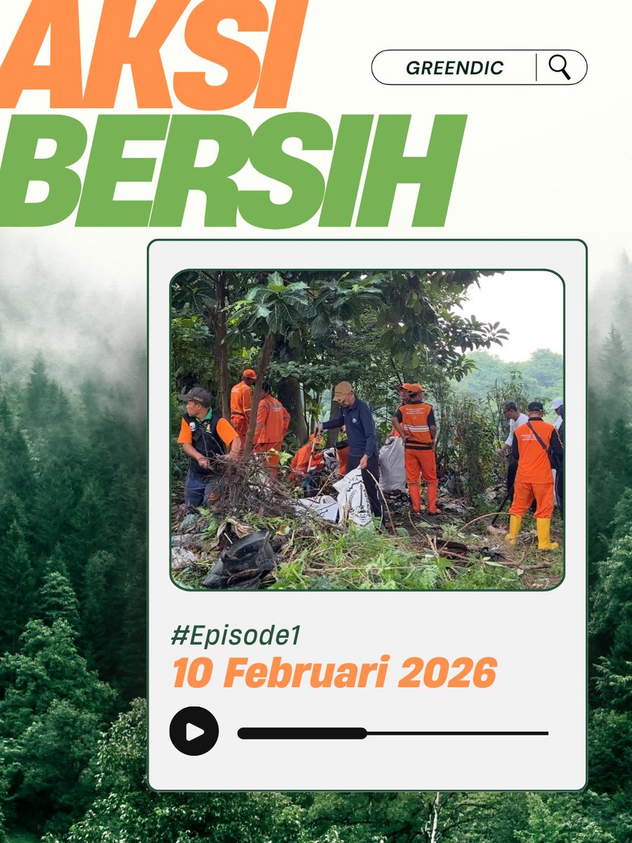 greendic_asri's tweet photo. Hi, GreenDIC Crew!👋🏻✨

Hari ini, lewat aksi bersih-bersih bareng, belasan karung sampah berhasil dikumpulkan.
Prosesnya santai, tapi konsisten.
Sudah nggak sabar buat aksi bersih berikutnya. 🌱♻️

#Lingkungan
#AksiNyata
#CleanUpDay
#BersihBersama https://t.co/MuRlVDfh0h