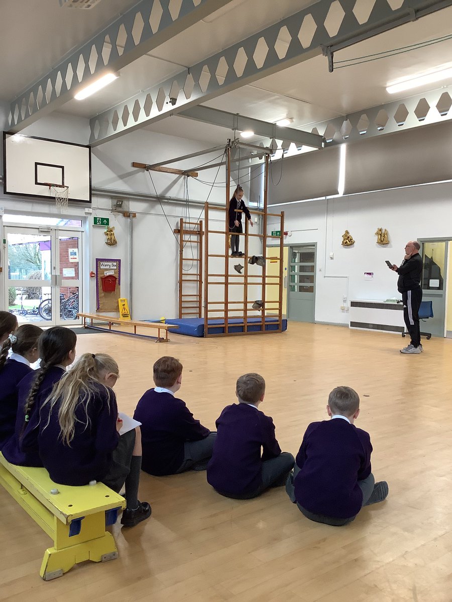 Testing out air resistance in science. #StPBScience